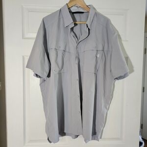 Men's Gray Short Sleeve Jacket